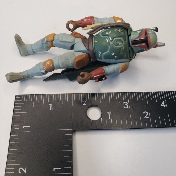 Star Wars POTF Boba Fett Figure Kenner - Picture 10 of 11